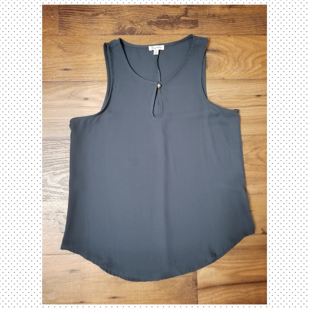 LILY WHITE gray top